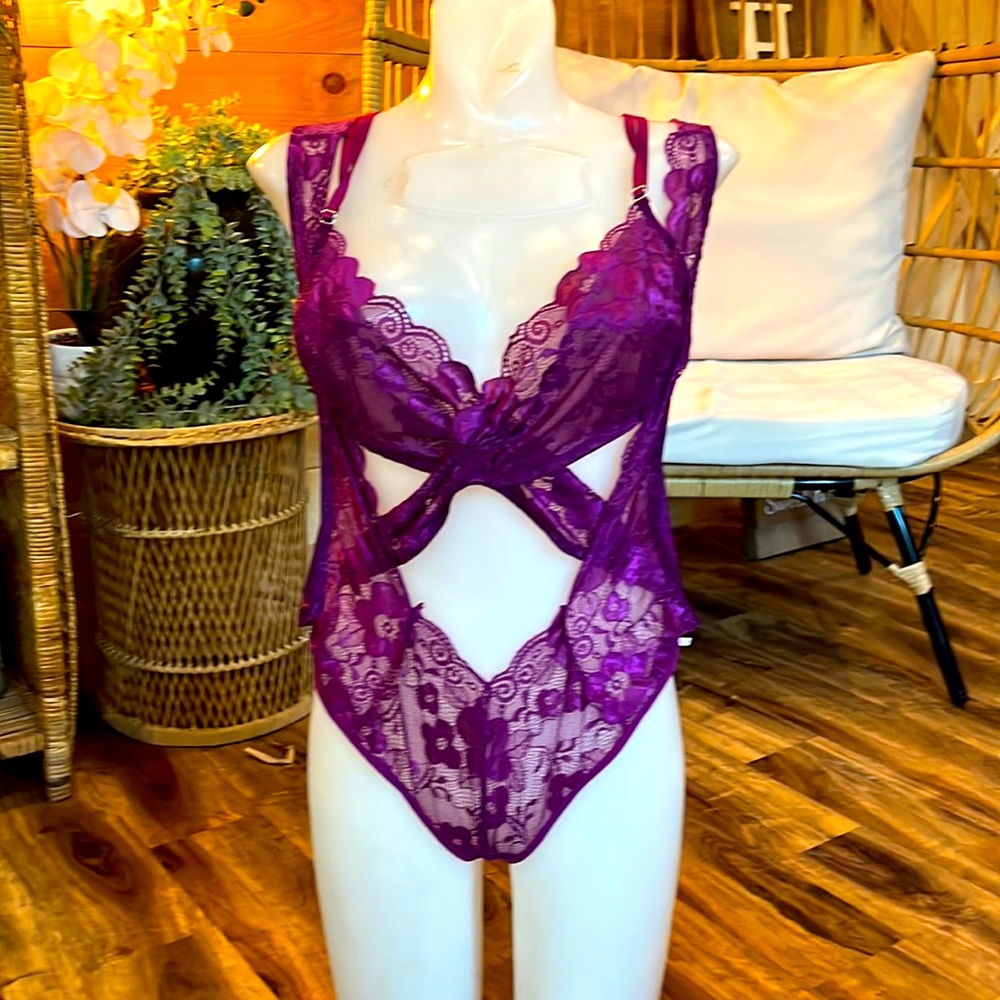 SHEIN two piece lingerie 2xl